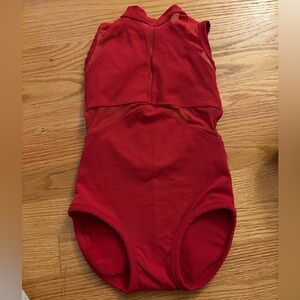 Five Dance wear Red Leotard